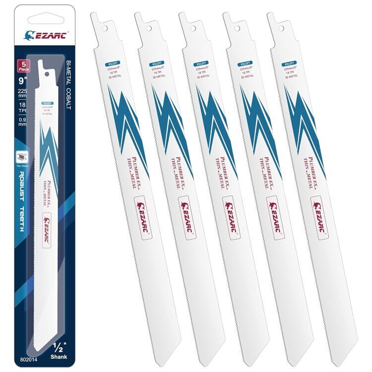 9” Bi- Metal Пильное полотно для резки металла 18TPI R922PT