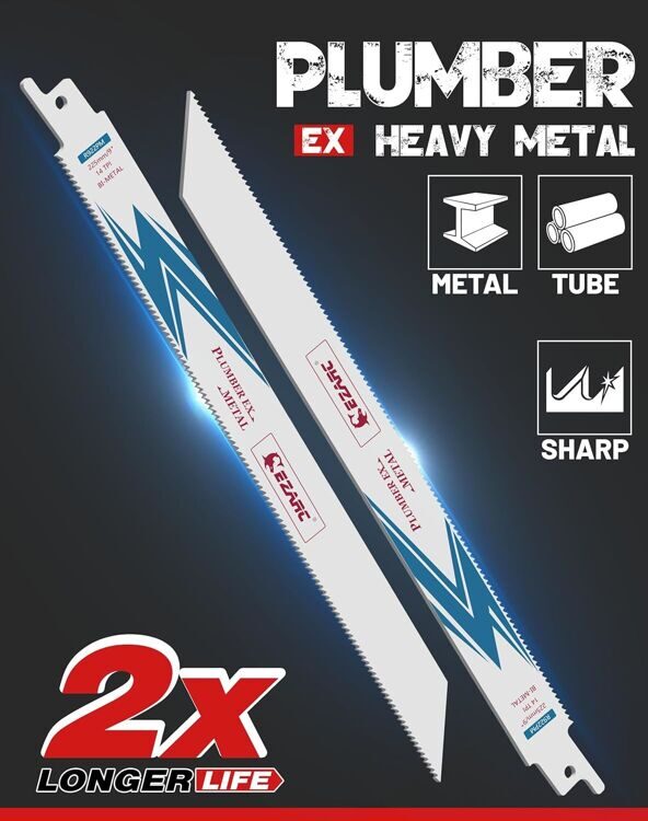 9” Bi- Metal Пильное полотно для резки металла 14TPI R922PM