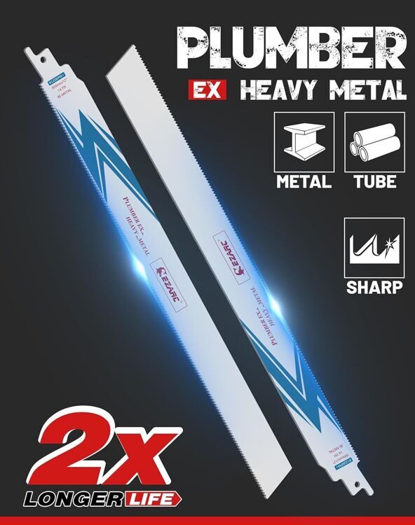 12” Bi- Metal Пильное полотно для резки толстых металлов 14TPI R1226PM+