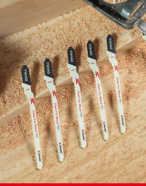 Набор пильных полотен для лобзика 5шт. T101AO  (Чистая и точная резка)