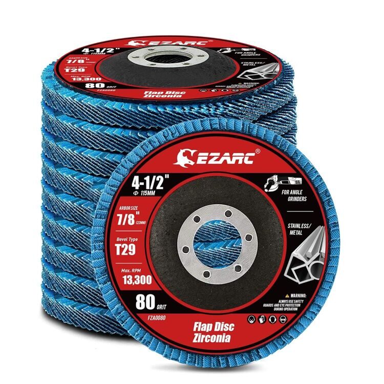 Лепестковые шлифовальные диски 4,5 дюйма 80 GRIT