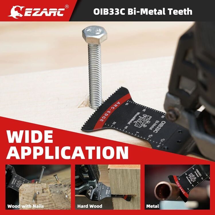 Arc Edge Bi-Metal Oscillating Биметаллическое осциллирующее лезвие общего назначения