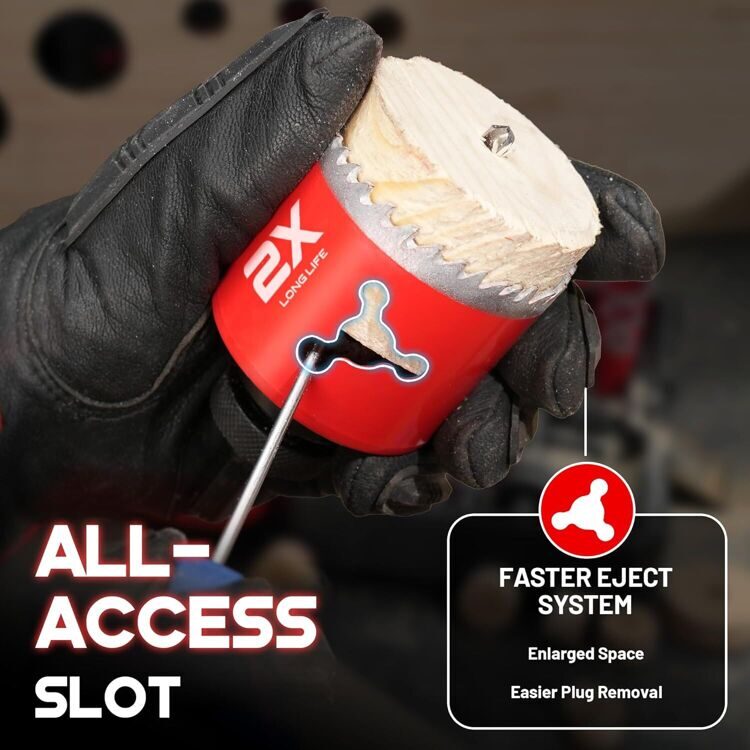 Набор Bi-Metal корончатых пил, 16 предметов, с кейсом для хранения.