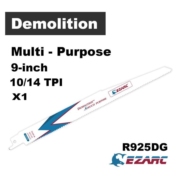 9"  Bi- Metal Пильные полотна для многоцелевого использования 10/14TPI R925DG