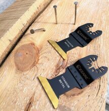 Титановое осциллирующее лезвие для мультитула