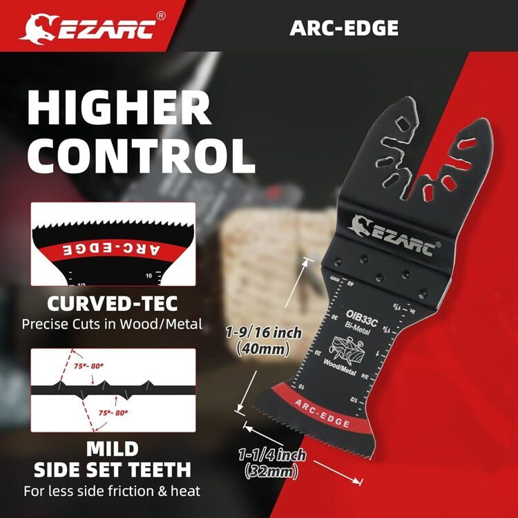 Arc Edge Bi-Metal Oscillating Биметаллическое осциллирующее лезвие общего назначения